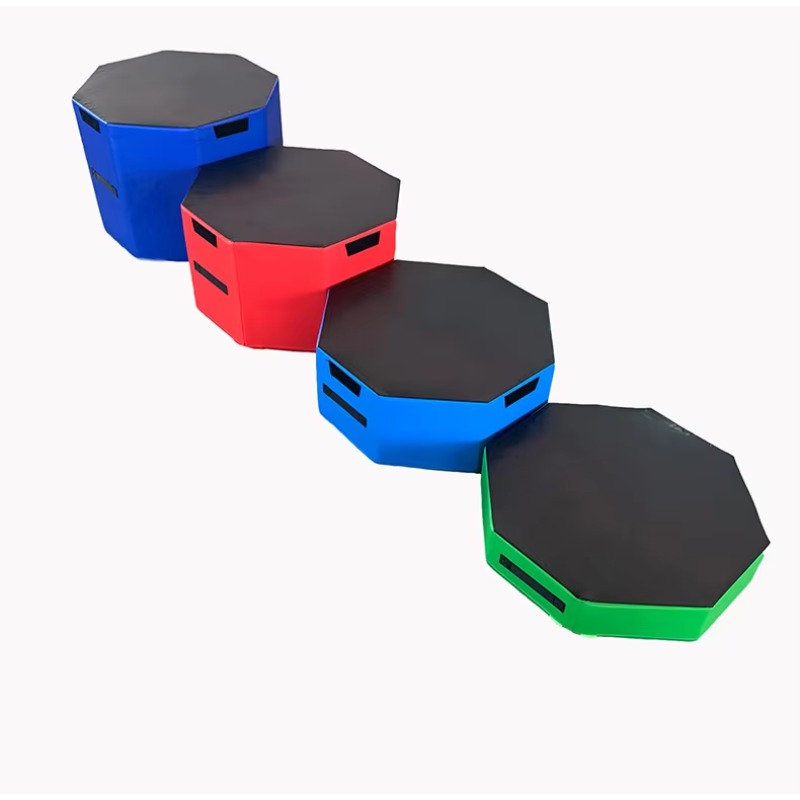 Box Jump Plyo - 2026 4-in-1 PVC 옥타곤 소프트 플라이오
