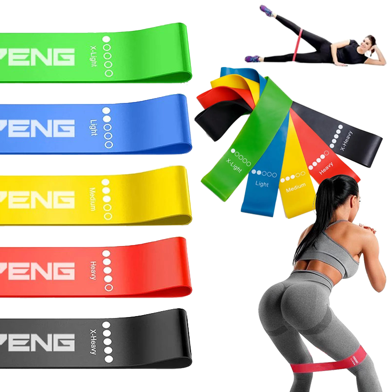 Crossfit Accessories - 저항 운동 루프 밴드 세트 여성과