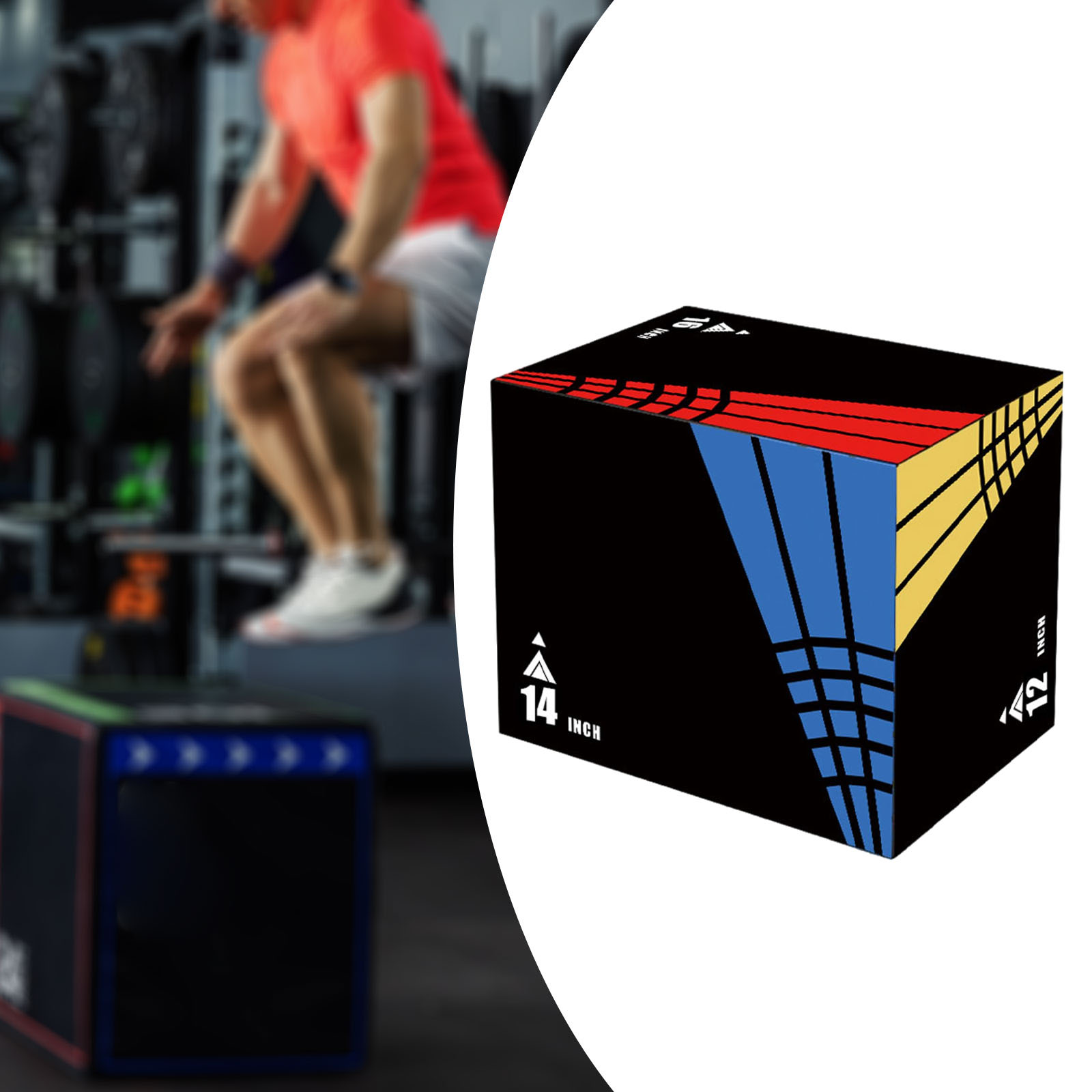 3-in-1 점프 박스 플라이오메트릭 박스, 근력 훈련 - Box Jump Plyo 리뷰 및 가격