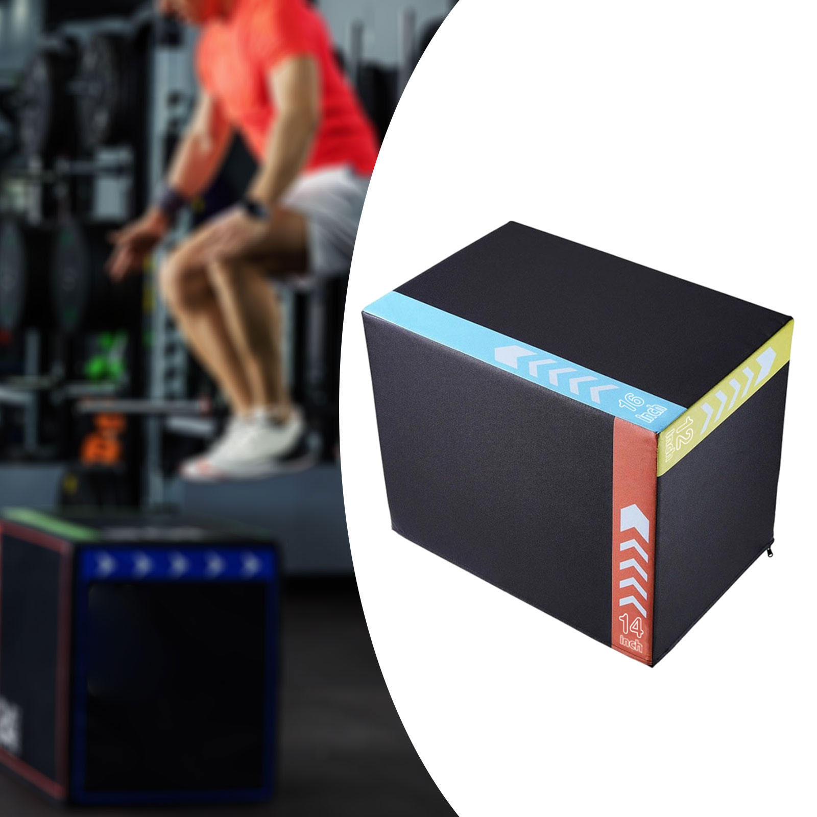 플라이오 점핑 운동 박스 휴대용 스텝업 박스 홈짐 점프 - Box Jump Plyo 리뷰 및 가격