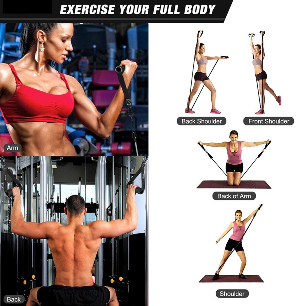 요가 스트레치를위한 체육관 피트니스 저항 밴드는 보조  - Crossfit Training Gear 리뷰 및 가격