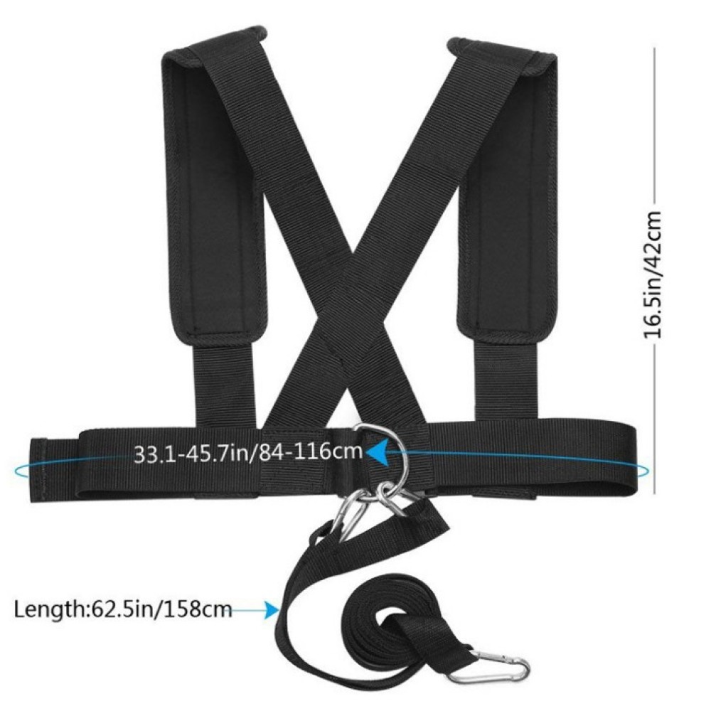 퍼포먼스 저항 슬레드 하네스 조끼 스프린트 파워 스트렝 - Crossfit Training Gear 리뷰 및 가격